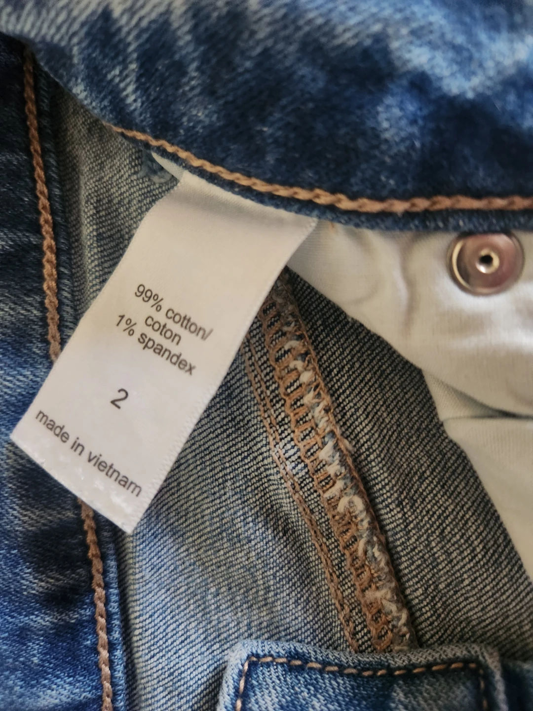 Maurice Light Wash Denim Shorts - photo 5
