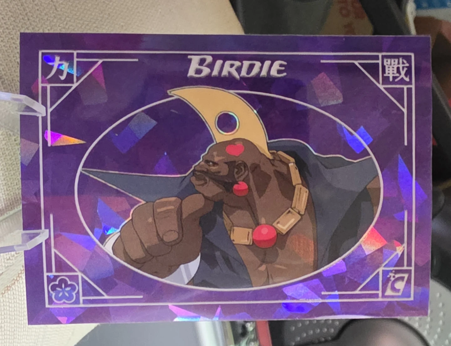Street Fighter Alpha Warriors Dream Trading Card - Birdie