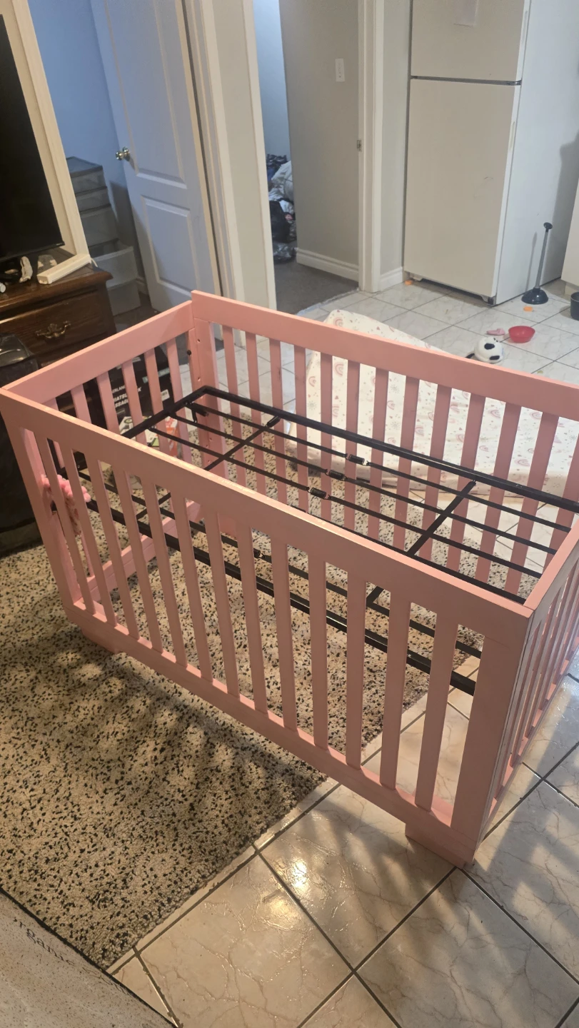 Pink Baby Crib - photo 2