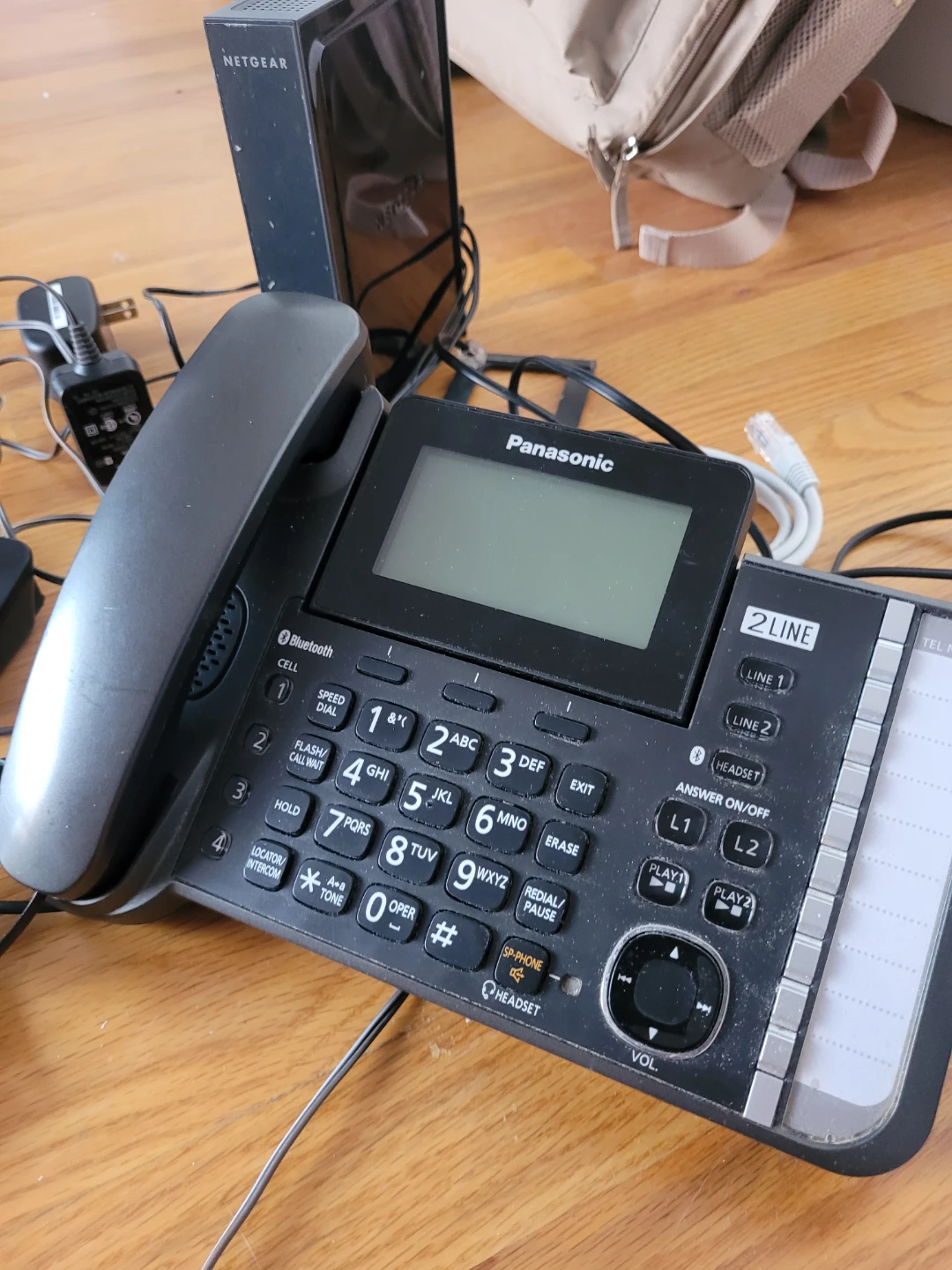 Panasonic KX-TG9581 2-Line Phone System with Handsets