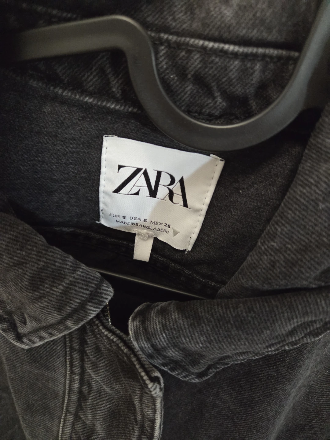 ZARA Black Denim Jacket - photo 2