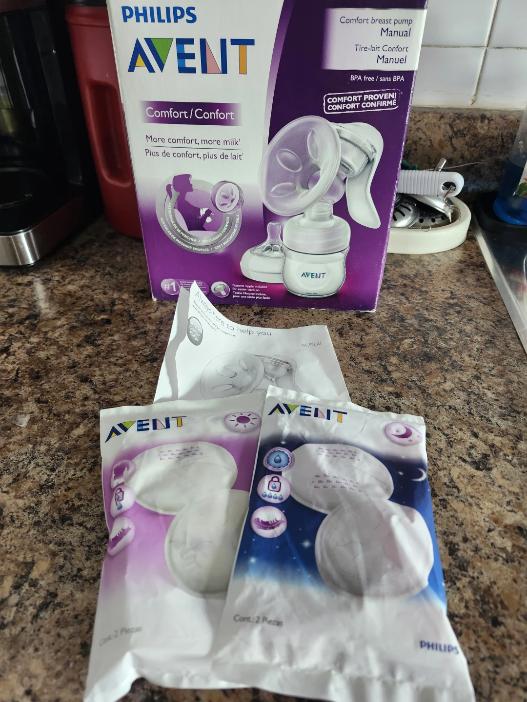 Philips Avent Manual Breast Pump Comfort
