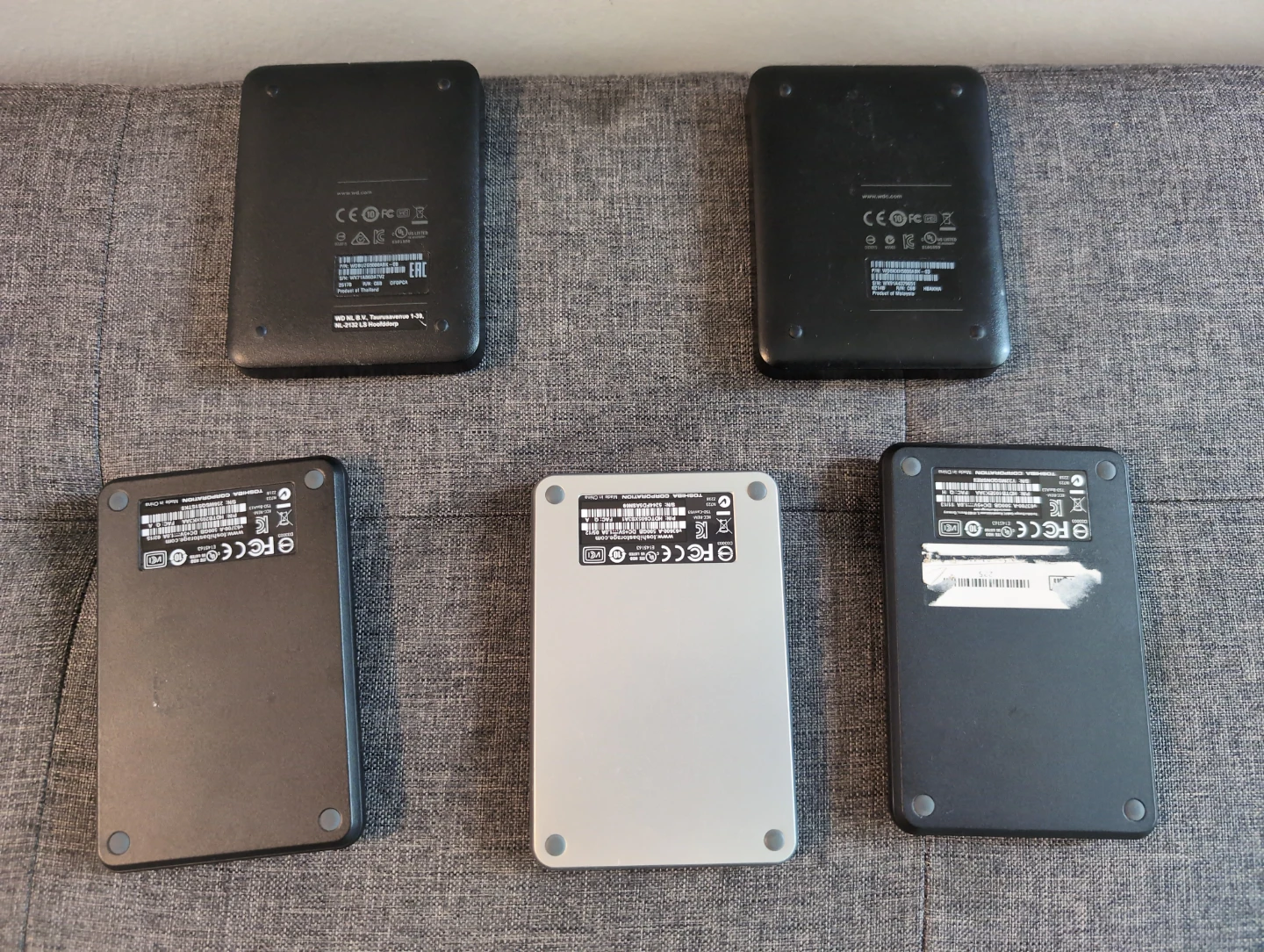 500GB Portable External Hard Drives (WD, Seagate, Toshiba) - photo 3