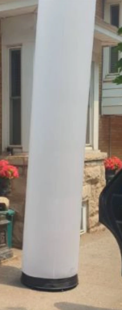 White Advertising Inflatable Tube Man