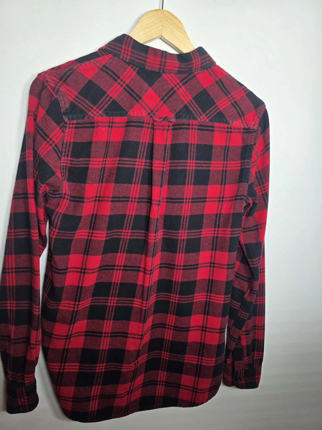 Weatherproof Vintage Plaid Flannel Shirt - Red/Black - photo 2