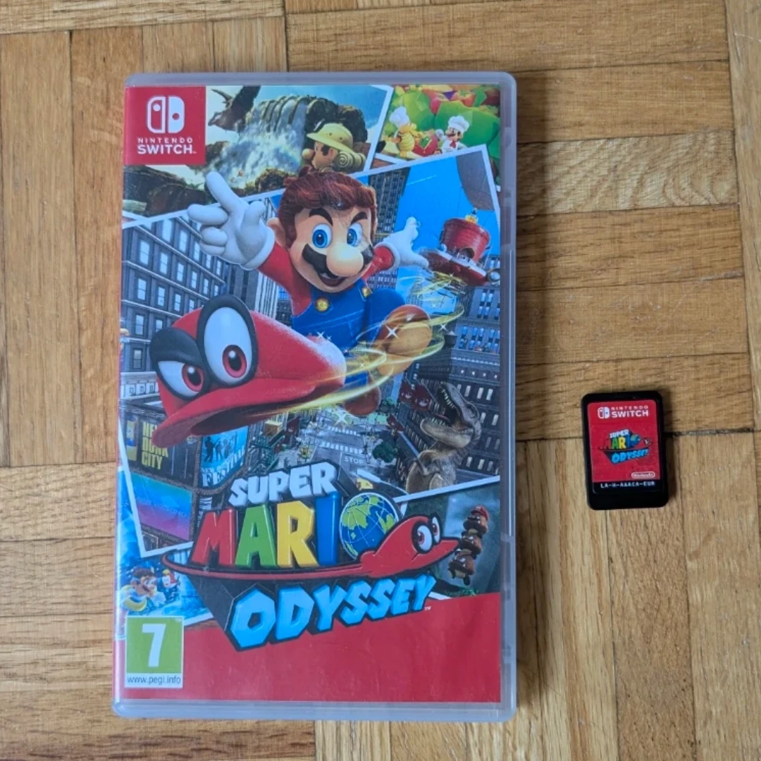 Super Mario Odyssey Game cartridge for Nintendo Switch