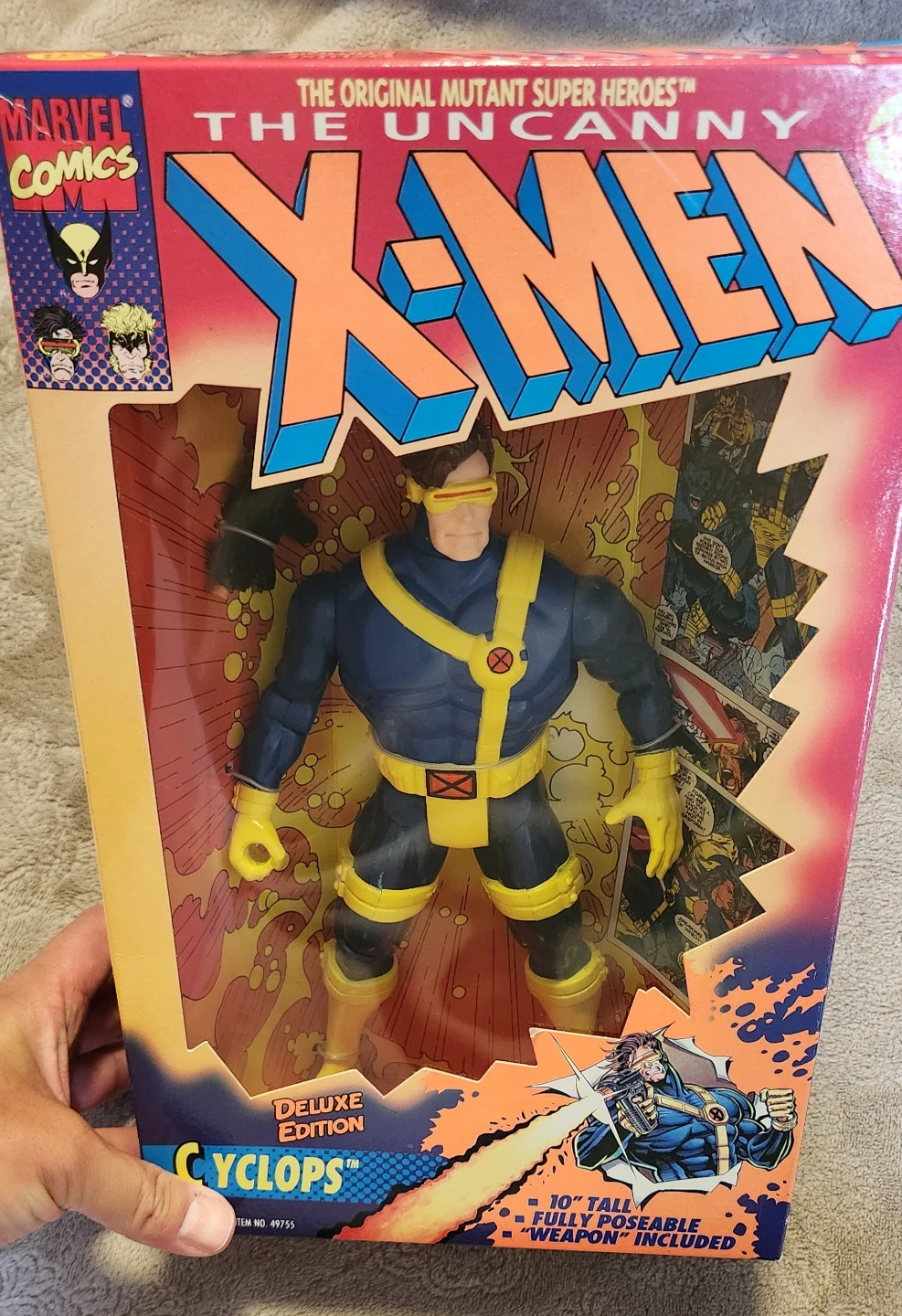 The Uncanny X-Men Deluxe Edition Cyclops Action Figure