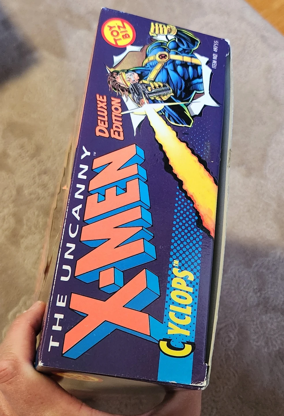 The Uncanny X-Men Deluxe Edition Cyclops Action Figure - photo 4