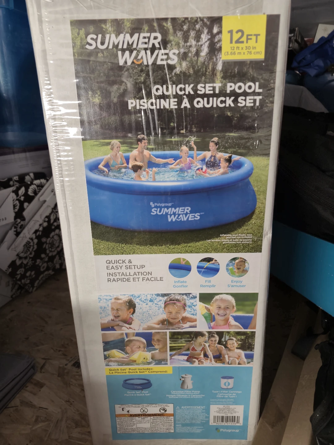 Summer Waves 12ft Quick Set Pool - photo 2