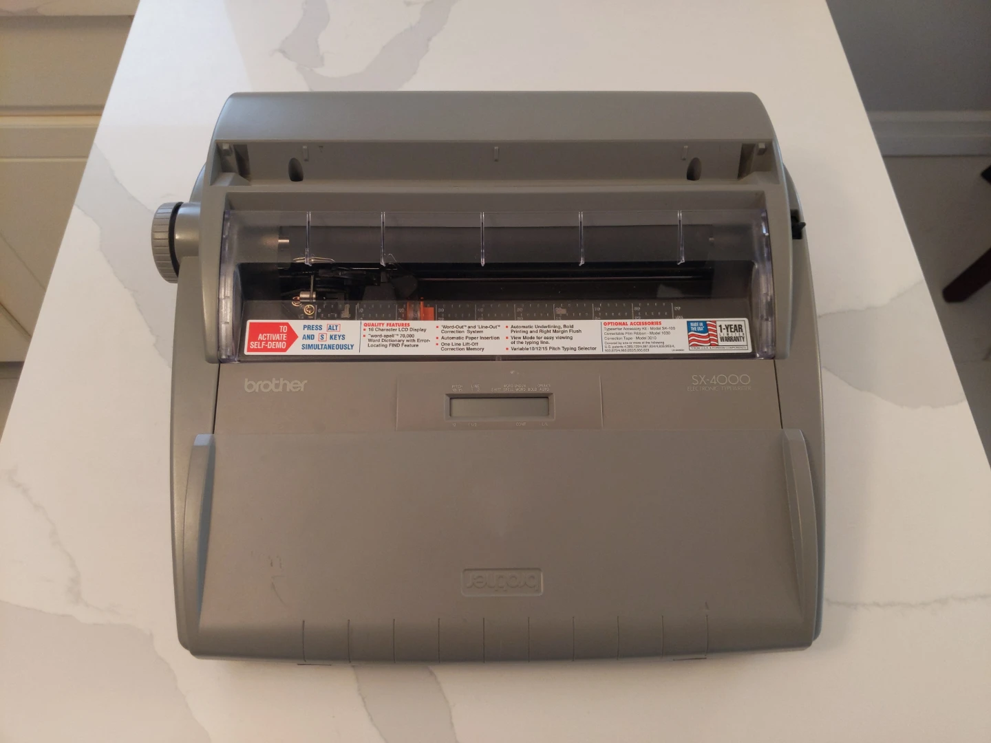 Brother SX-4000 Electronic Typewriter