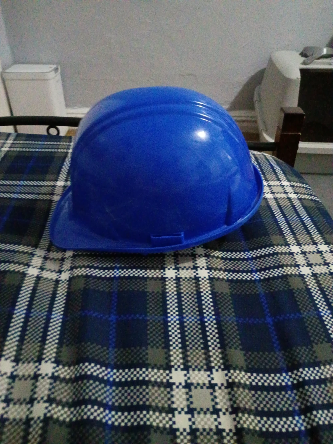 Blue construction hat - photo 4