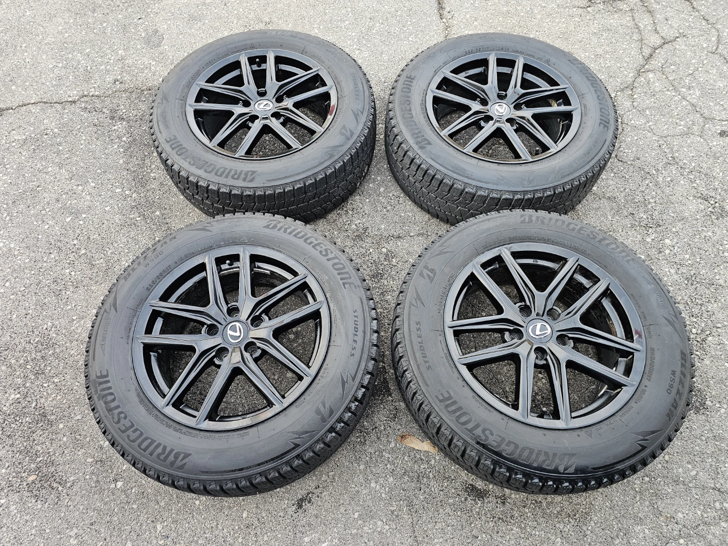 LEXUS NX, TOYOTA RAV4 WINTER TIRES ON RIMS 225/65 R17 - photo 2