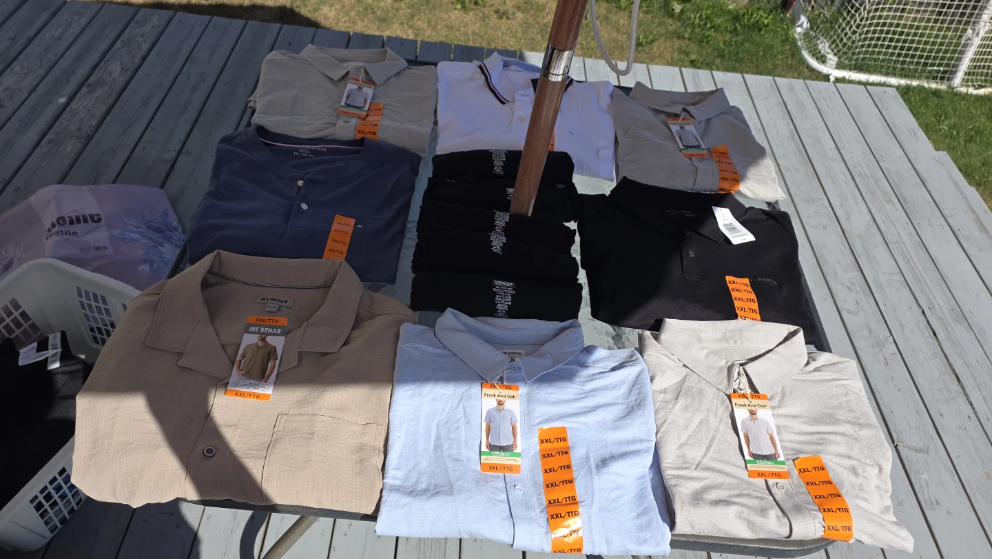 Assorted Men's Clothes: Pants, Shorts, Casual and Dress Shirts - photo 5
