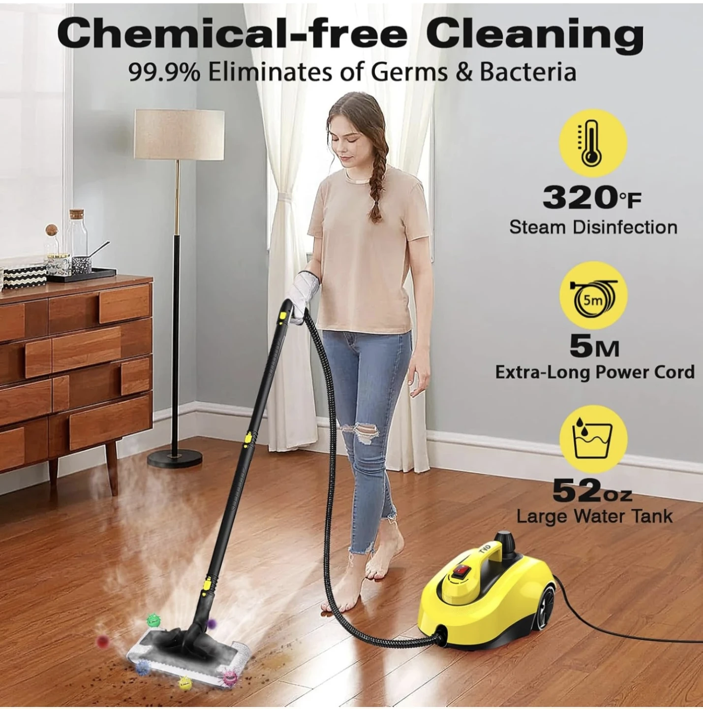 TVD Steam Cleaner Brand New - photo 2