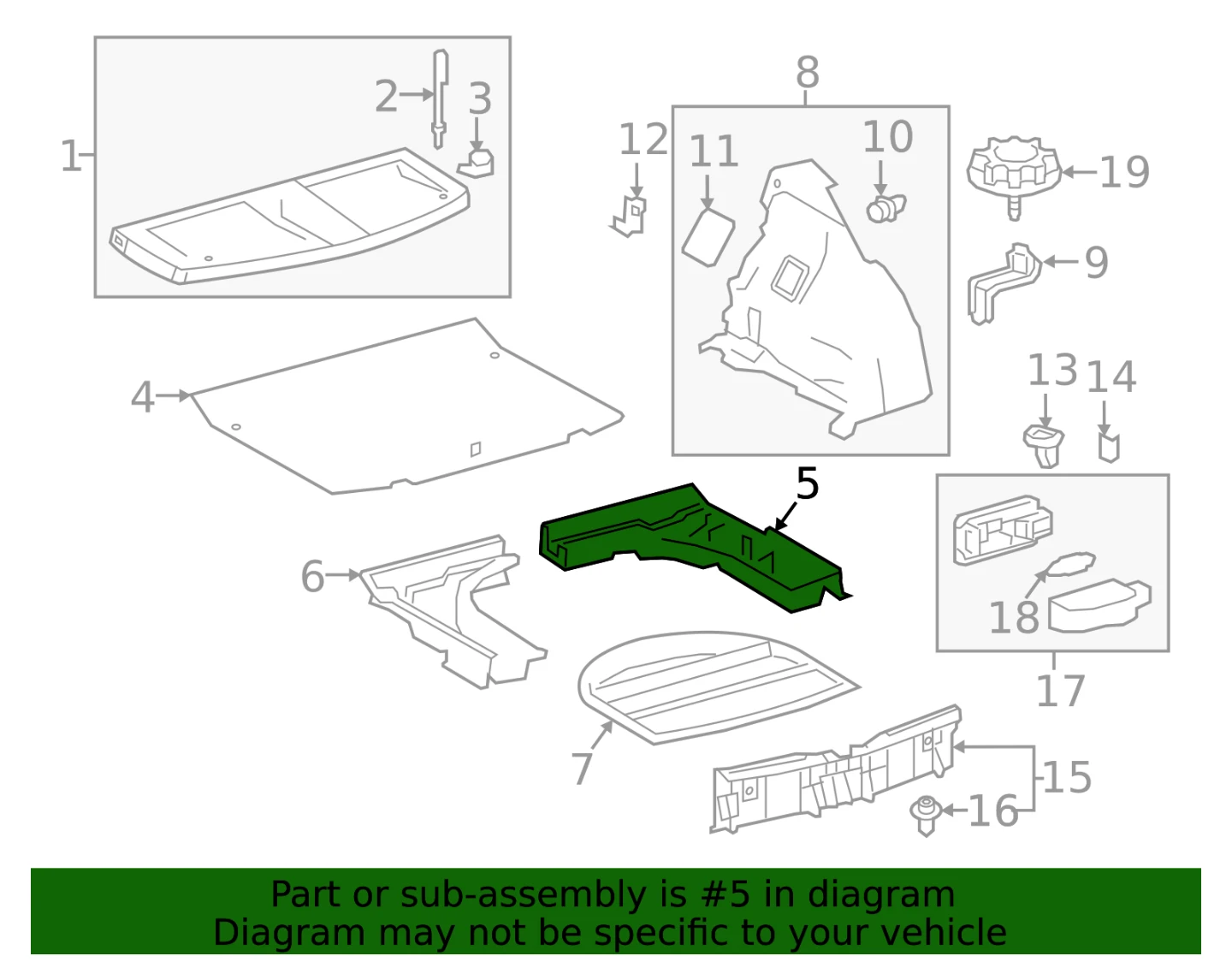 Floor Storage Compartment - Toyota Corolla IM 2017 - photo 3