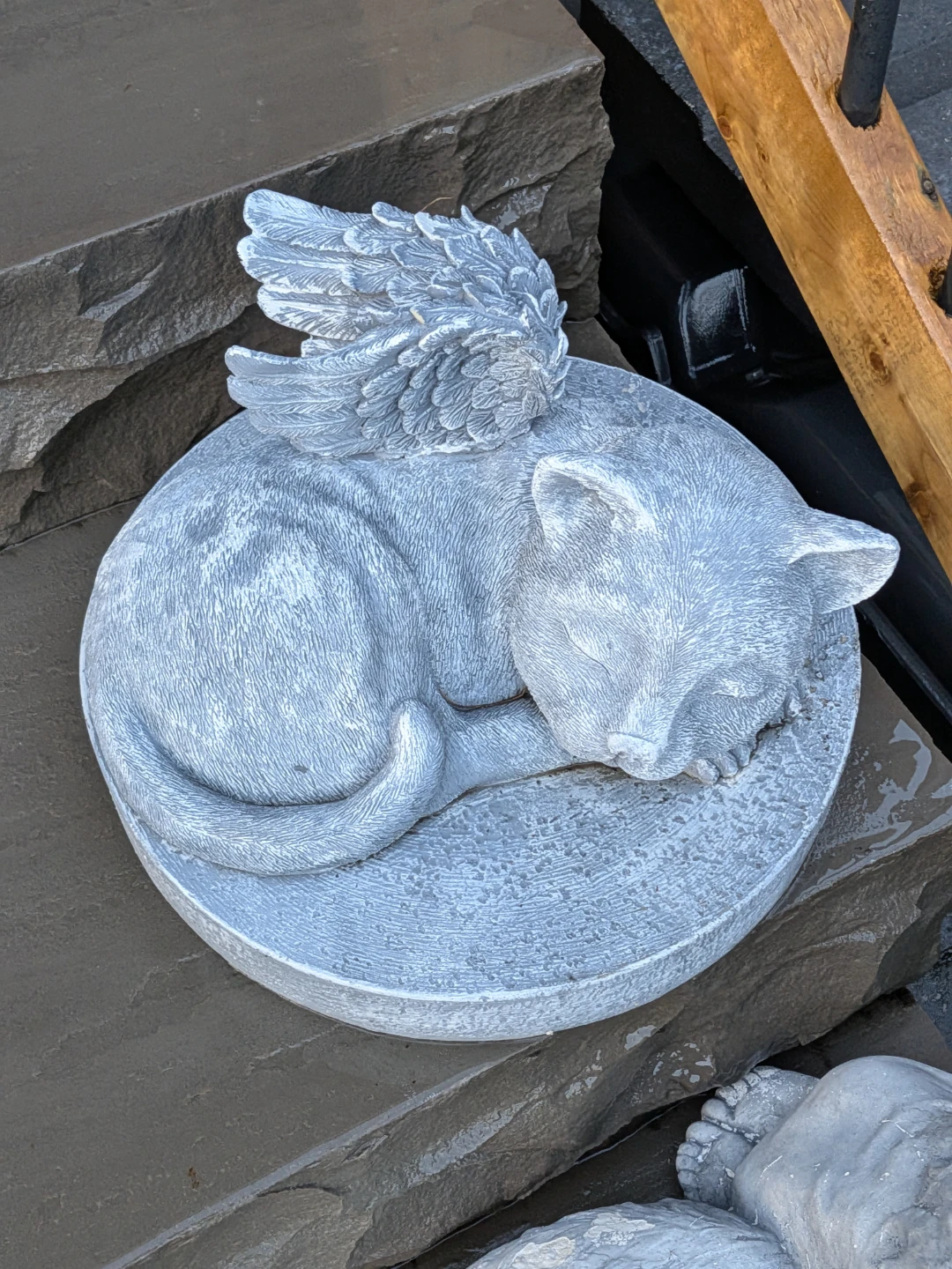 Angel Cat Statue