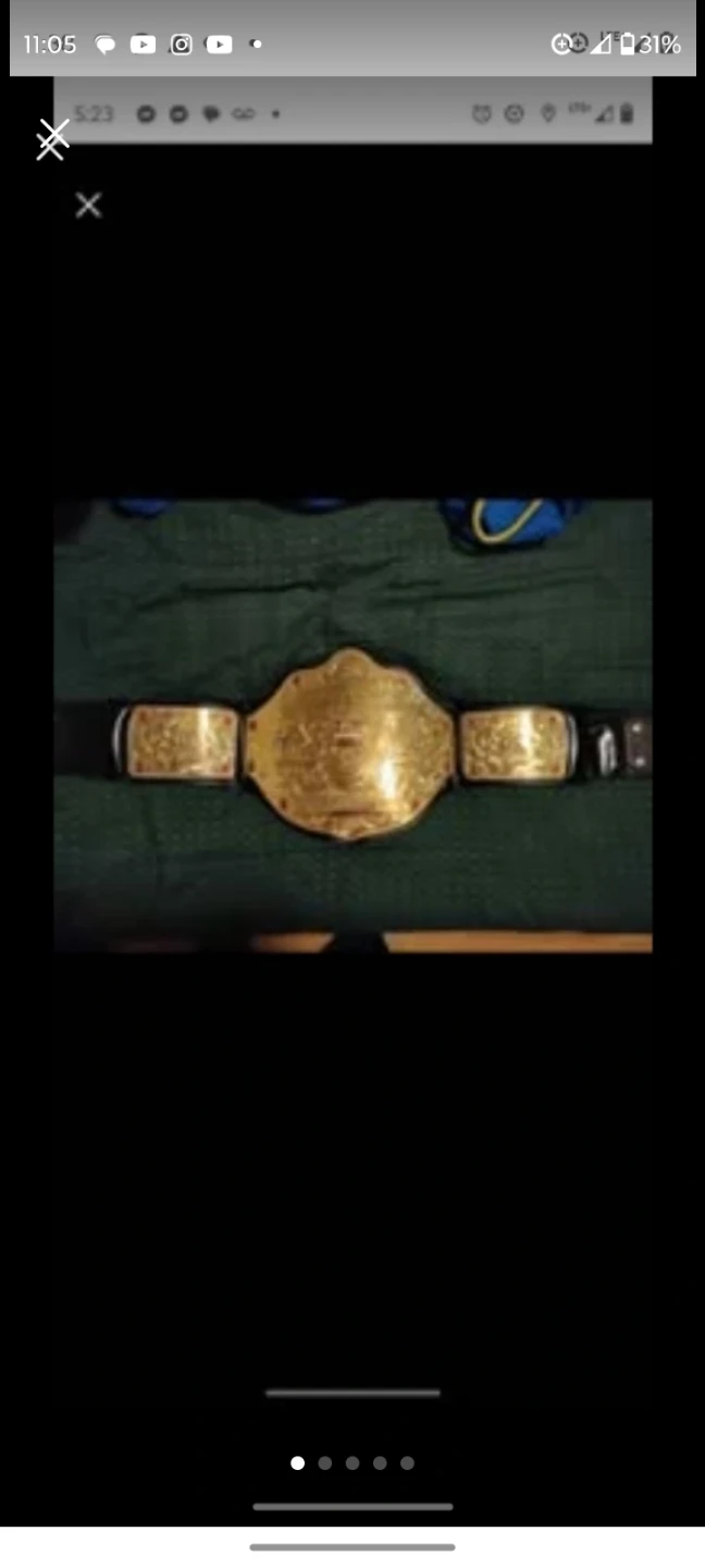 WWE Would Heavyweight championship Championship Belt Replica