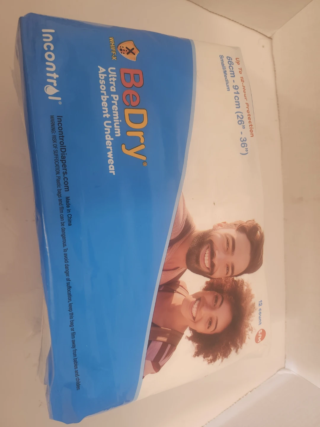 BeDry Ultra Premium Absorbent Underwear Small/Medium 12 count