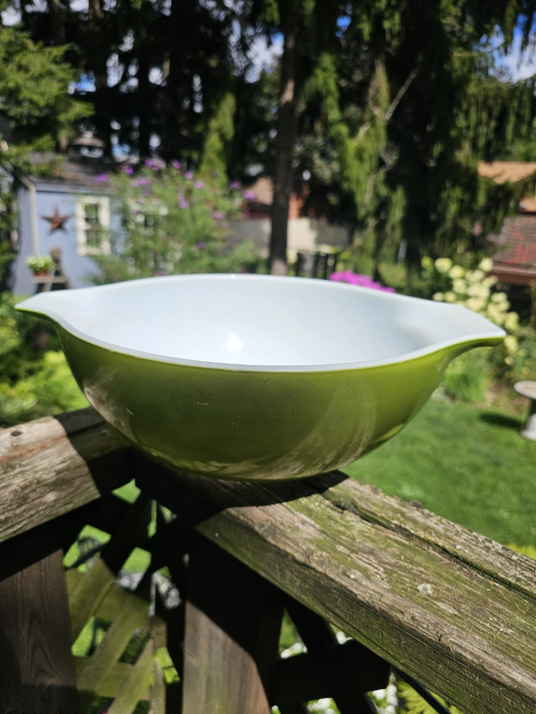 Pyrex Verde Green Bowl - photo 5