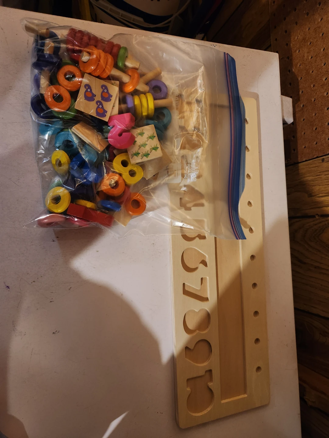 Wooden Number and Counting Toy Set - photo 2
