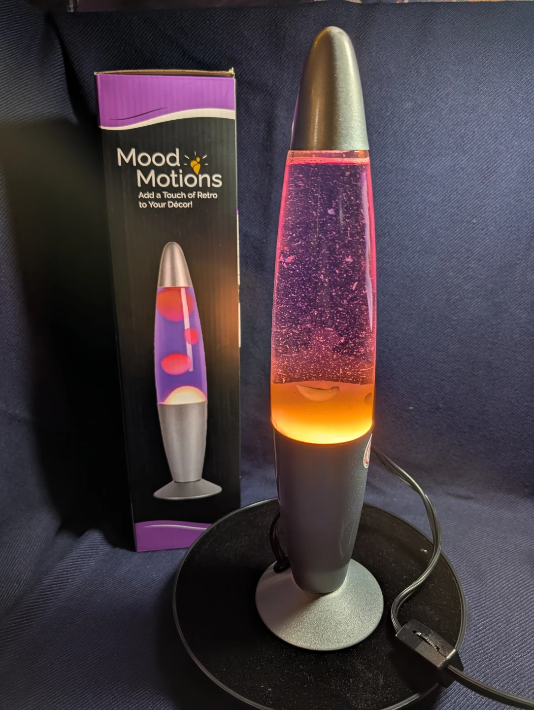 Mood Motions Retro Lava Lamp