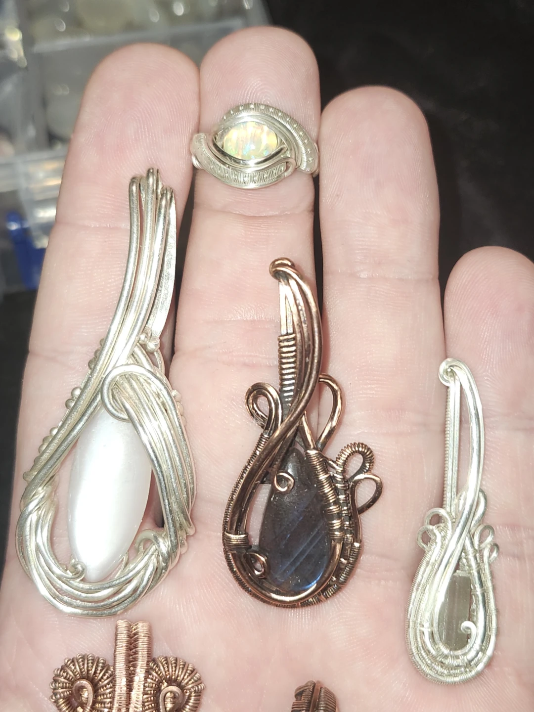 Wire wrapped jewelry - photo 2