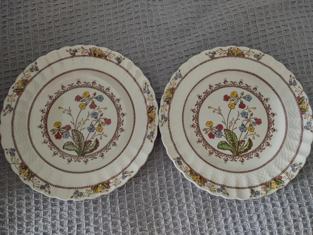 Spode Cowslip Plates (Set of 2)