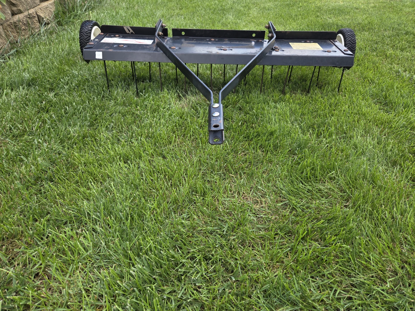 Brinly Spike Aerator Lawn Tow-Behind