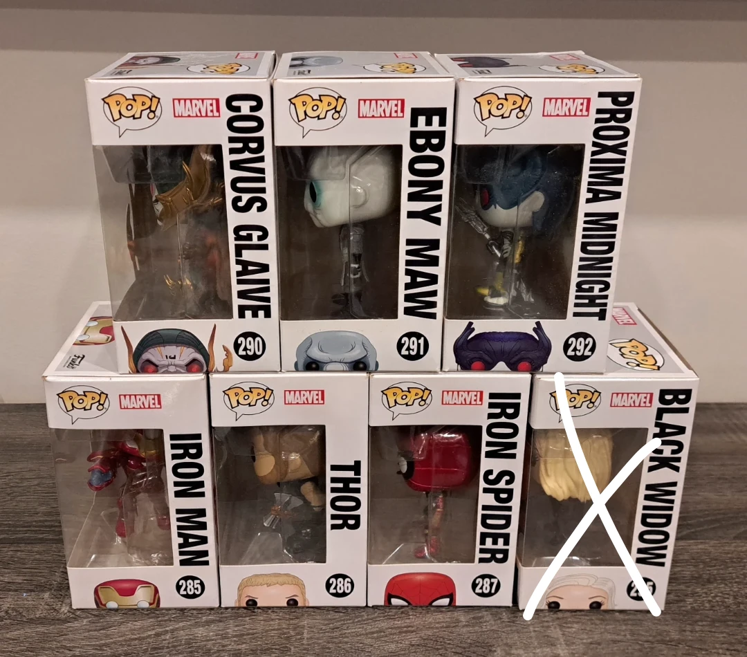 🧤🔨🕷🕴👿💀🔻 Infinity War | Avengers | Marvel Funko Pop - photo 2