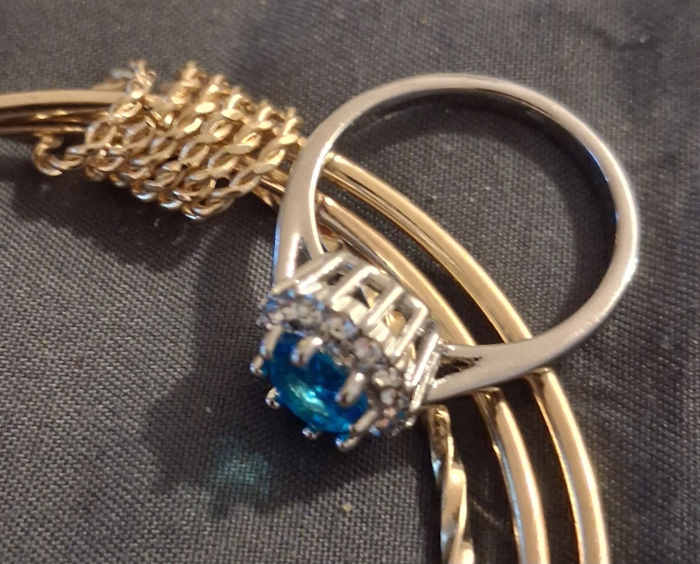 Jewellery Set: Bracelet and Ring with Bangles - photo 5