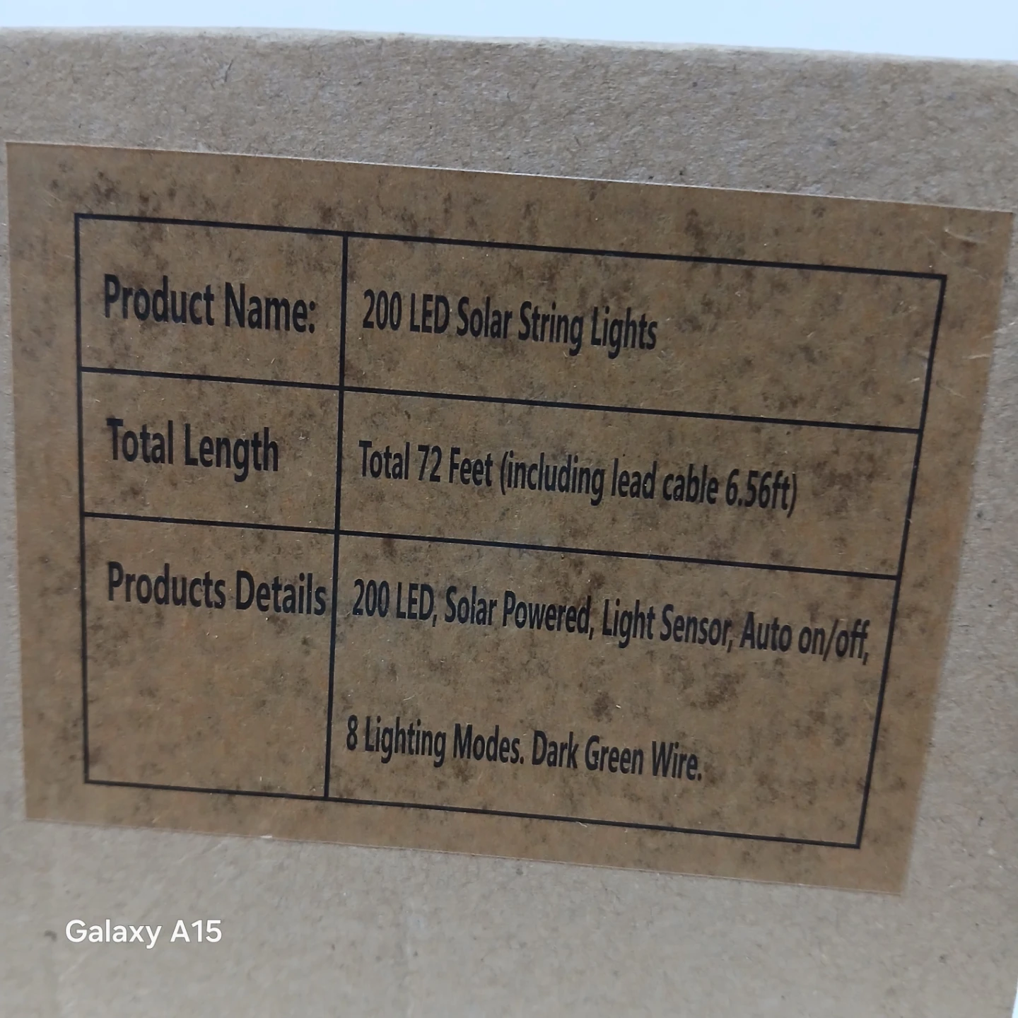 Moving sale - 200 LED Solar String Lights - 72 Feet - photo 2