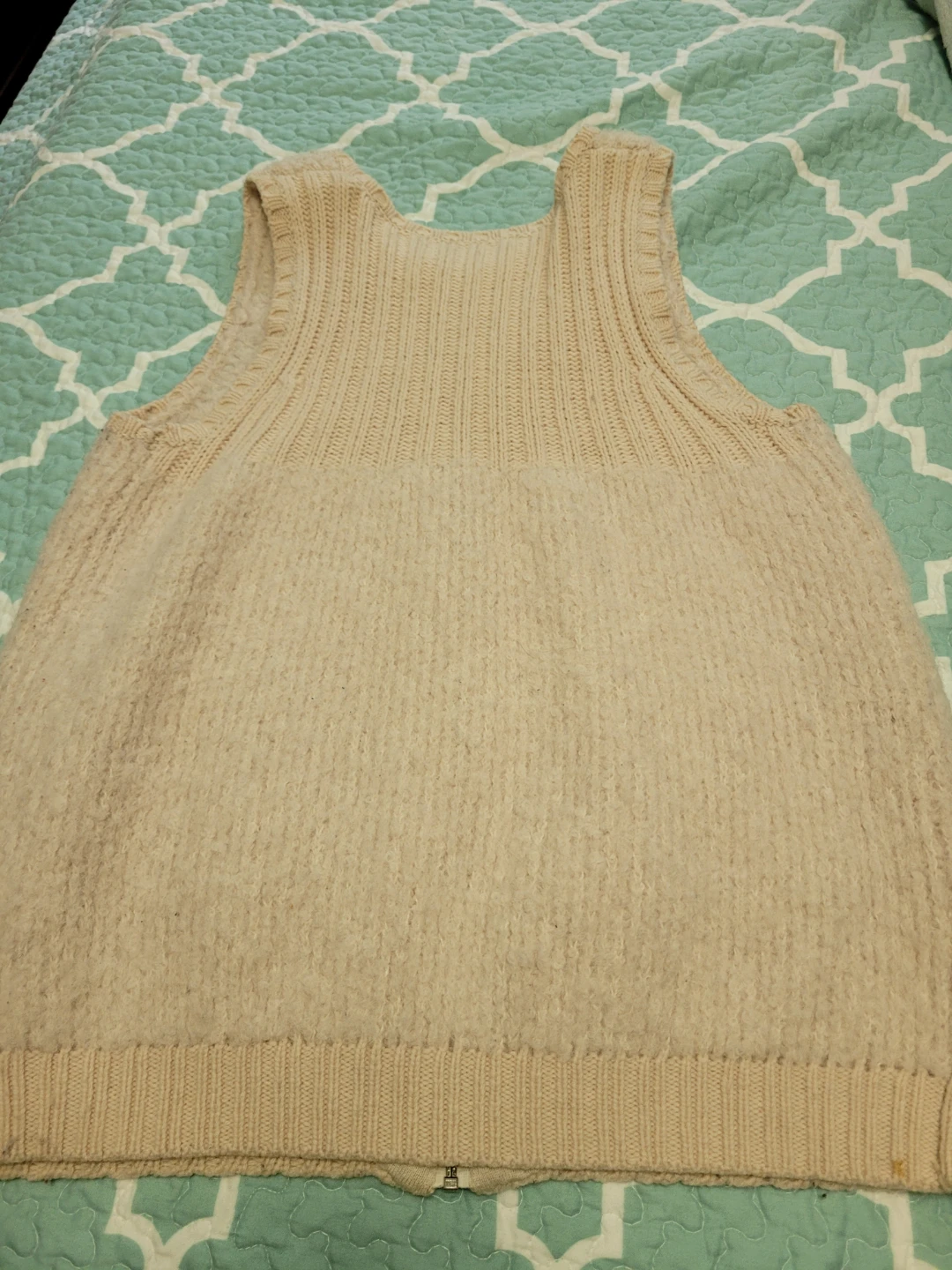 Gap Women's Beige Knit Vest Size S - photo 3