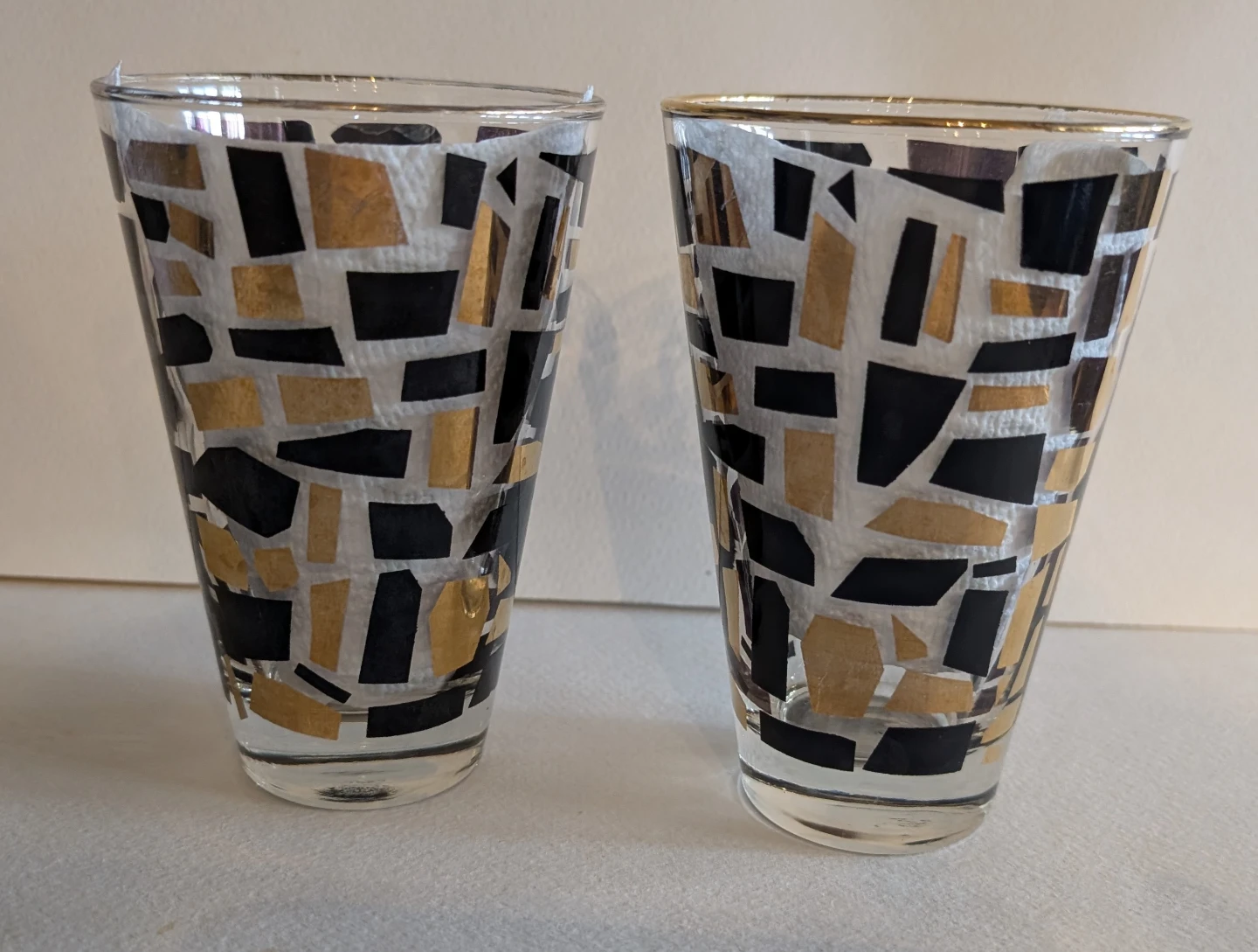 Vintage Dominion Glass Tumblers