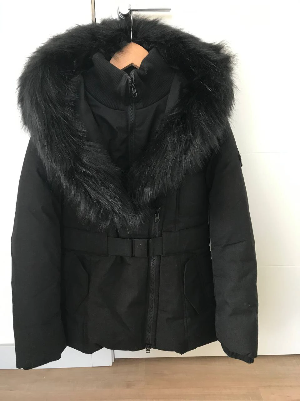 Toboggan Canada Black Puffer Jacket with Fur Hood - photo 4