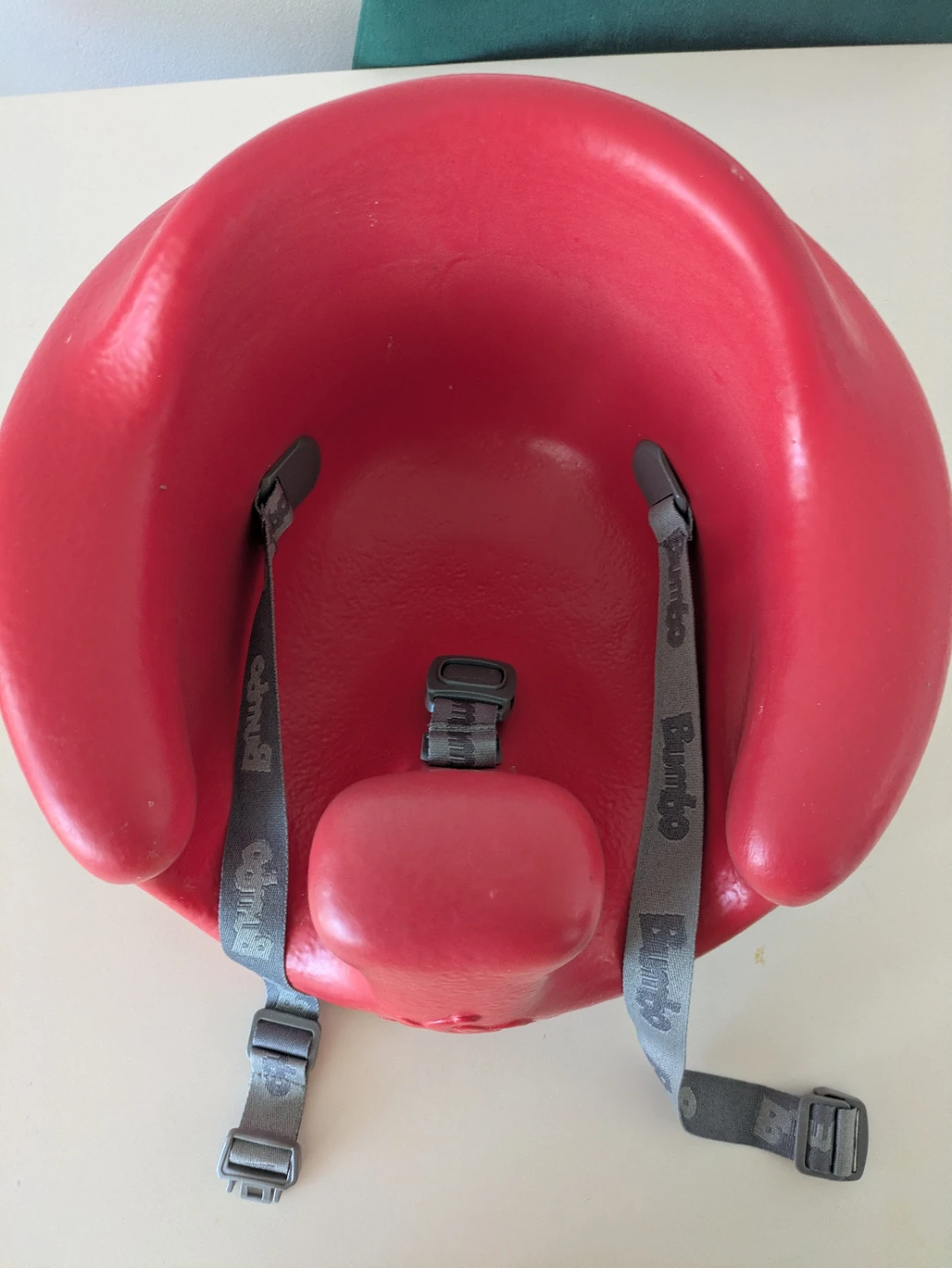 Bumbo Baby Seat with Tray - Red - photo 3