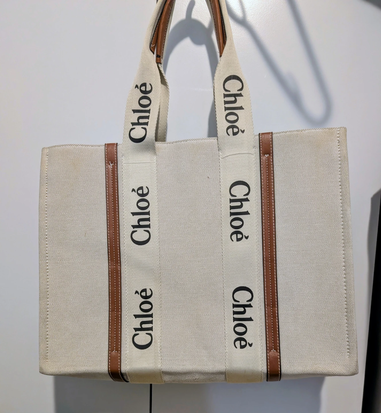 Chloé Canvas Tote Bag - photo 2