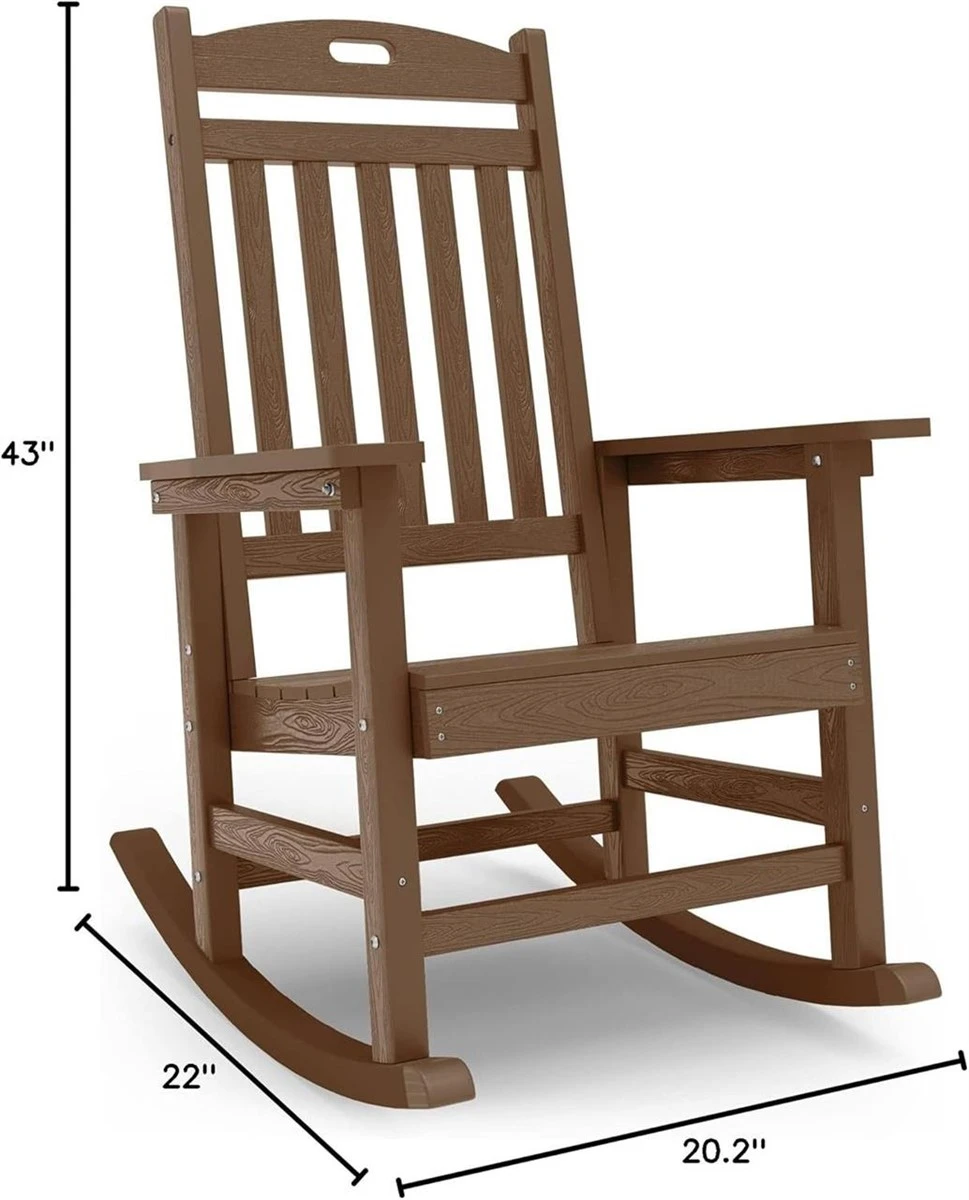 White Rocking Chair - photo 4