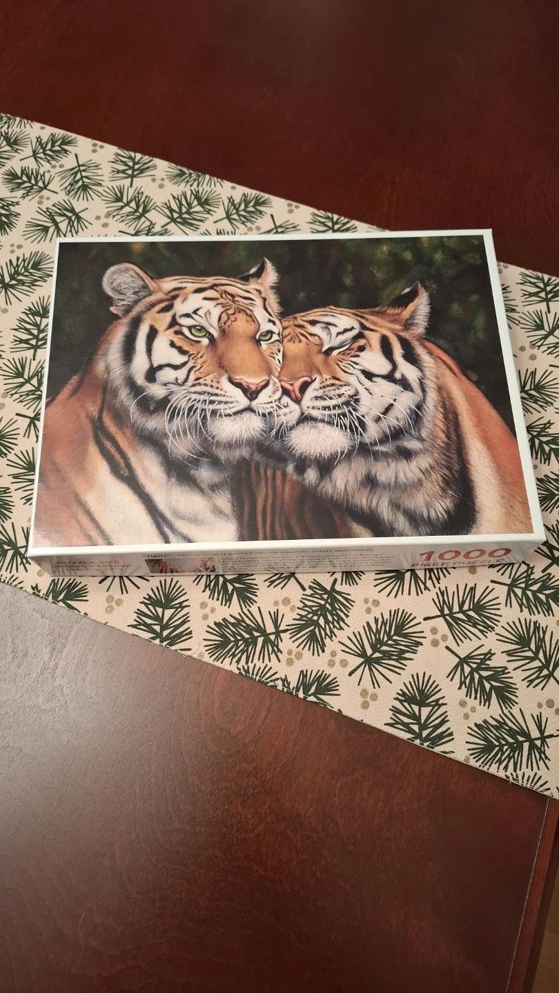 1000 Piece Tiger Puzzle