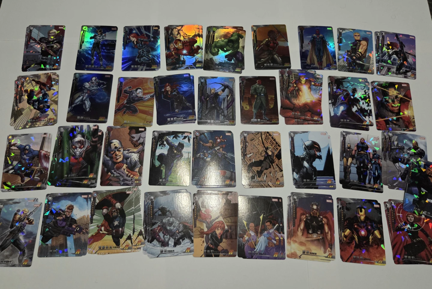 Marvel Avengers Cards