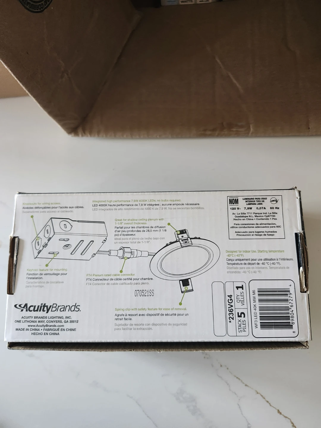Lithonia Lighting WF3 LED 4000K 3" Ultra-Thin Wafer Downlight - photo 2