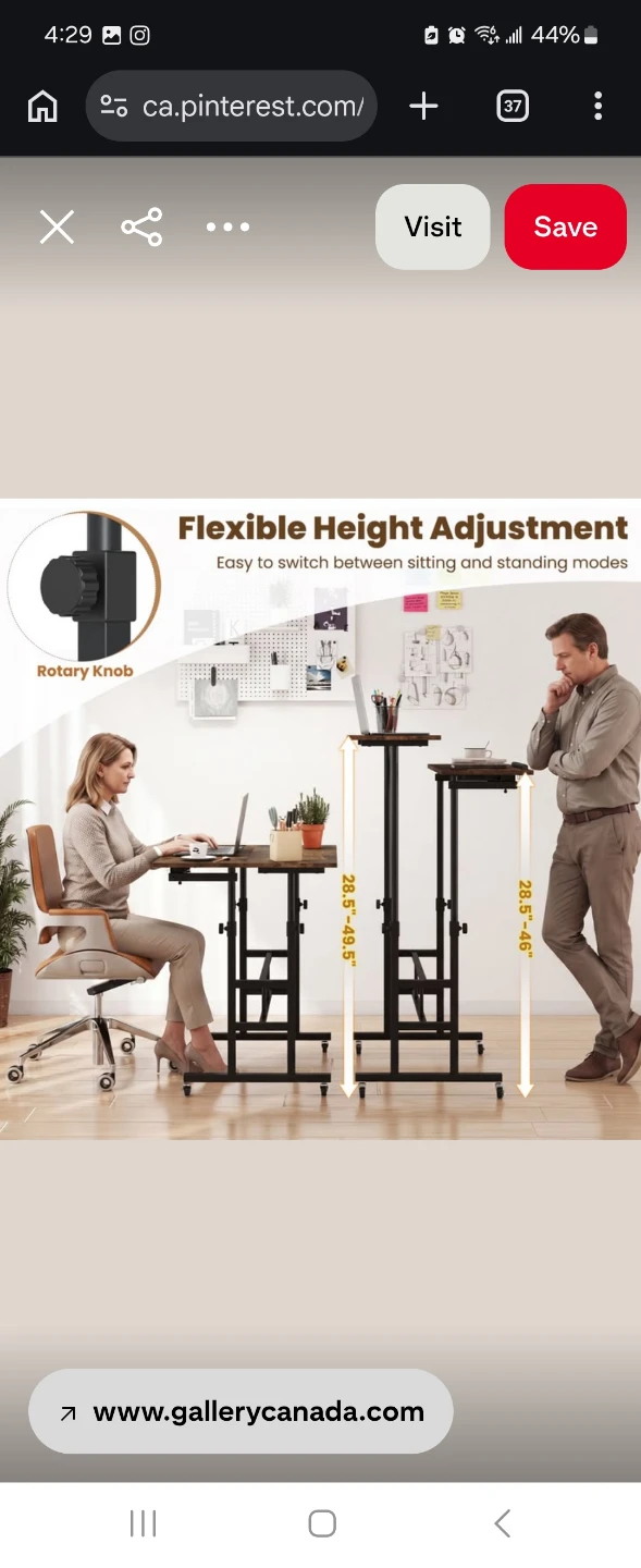 Adjustable Standing Desk Table - photo 2