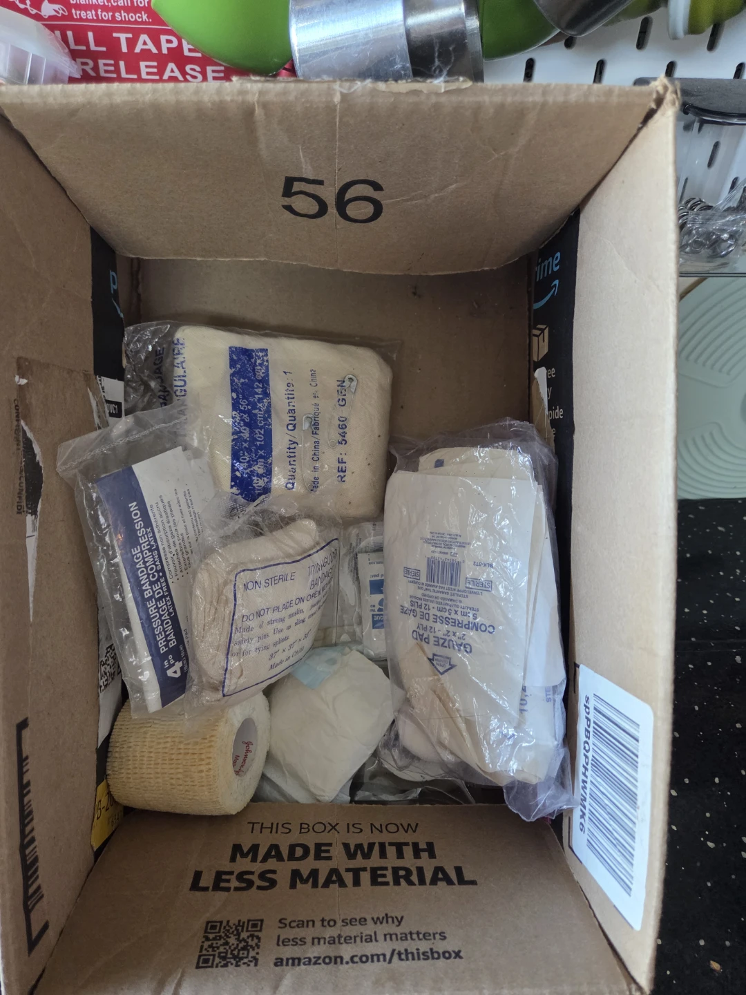 Assorted First Aid Supplies Kit