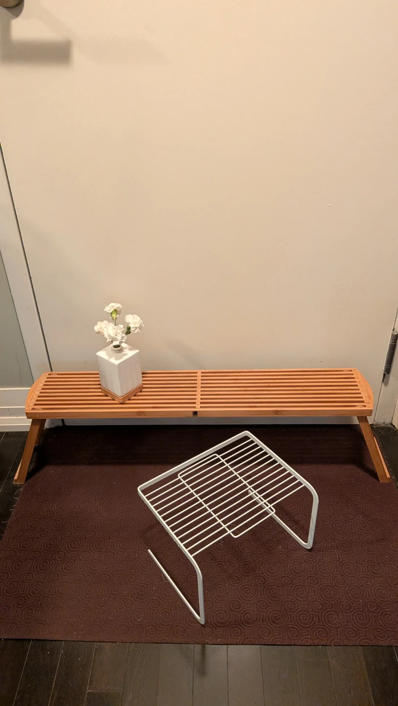 Bathroom Storage & Accessories Bundle incl. IKEA, Bamboo - photo 4