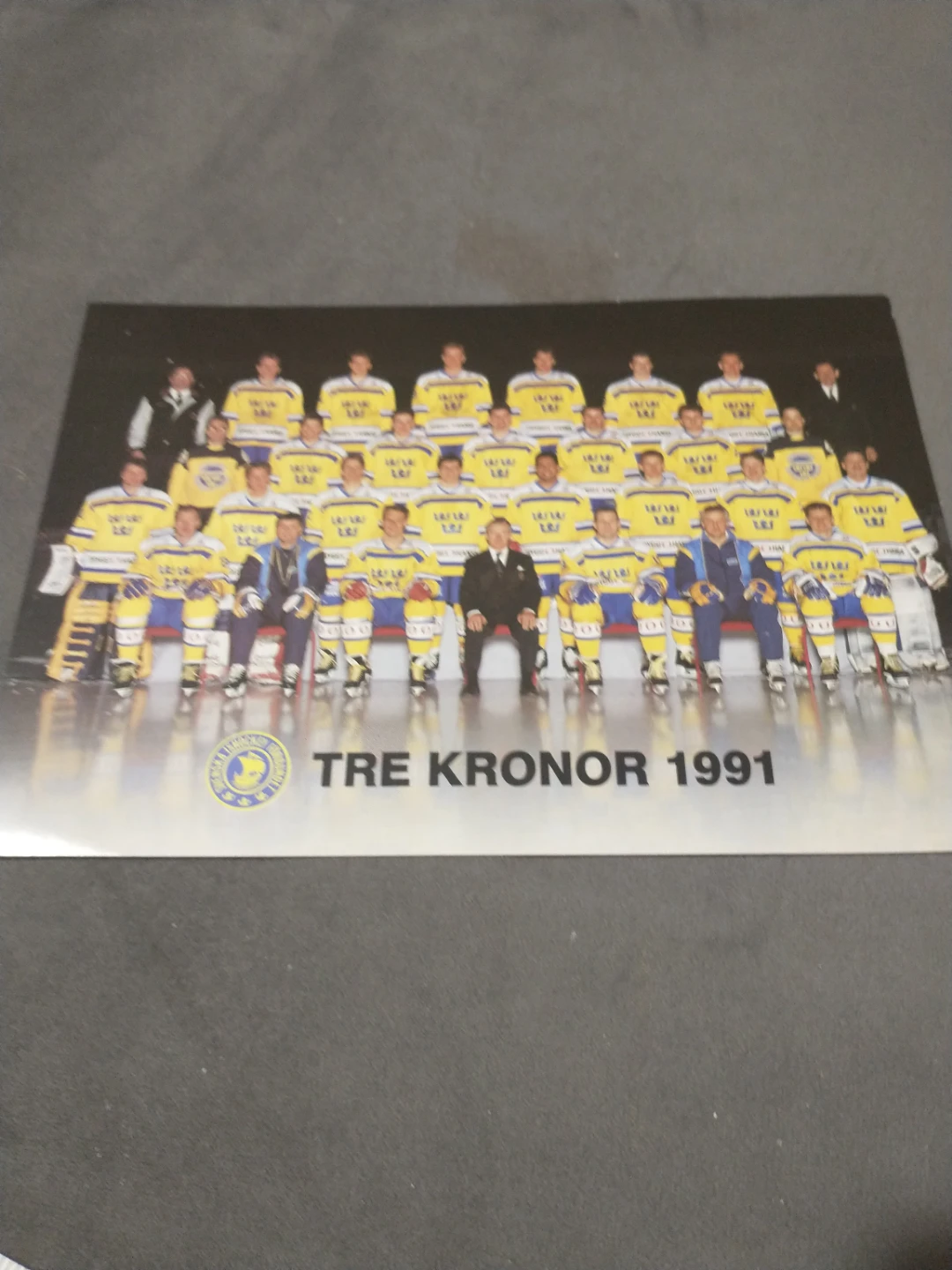 Lovely 1991 Sweden World Championship Team Postcard