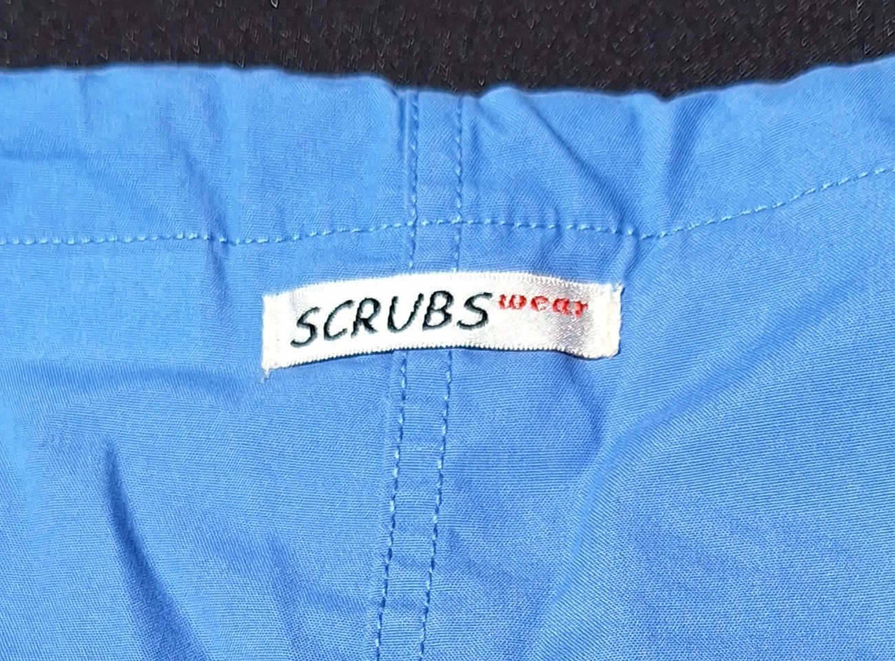 SCRUBSwear Blue Scrub Pants, L (Kit Cat Club rescue)