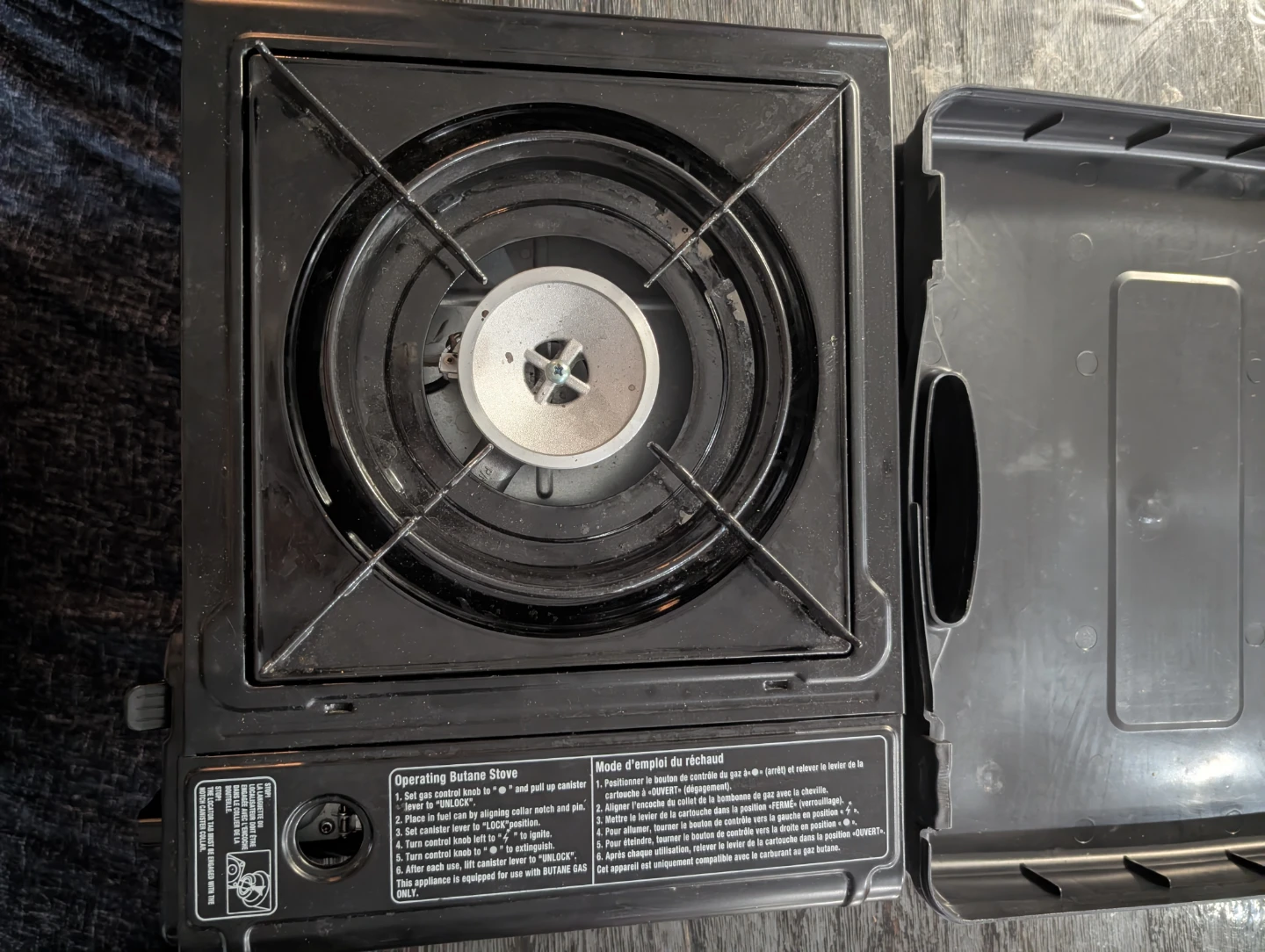 Portable Butane Gas Stove with Case - photo 2