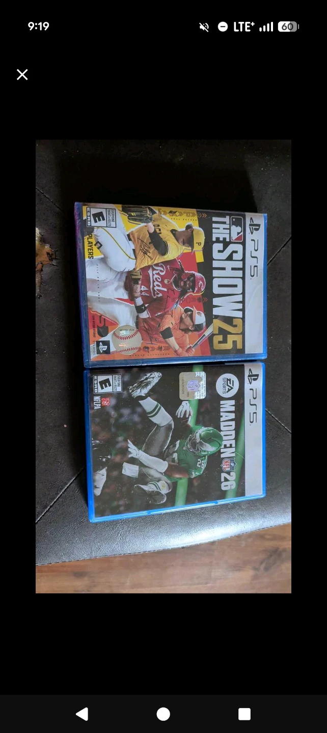 MLB The Show 25 & Madden 26 PS5 Games