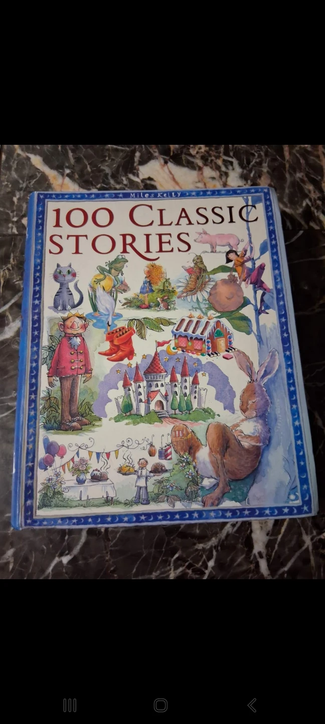 100 Classic Stories – Large Illustrated Hardcover Book