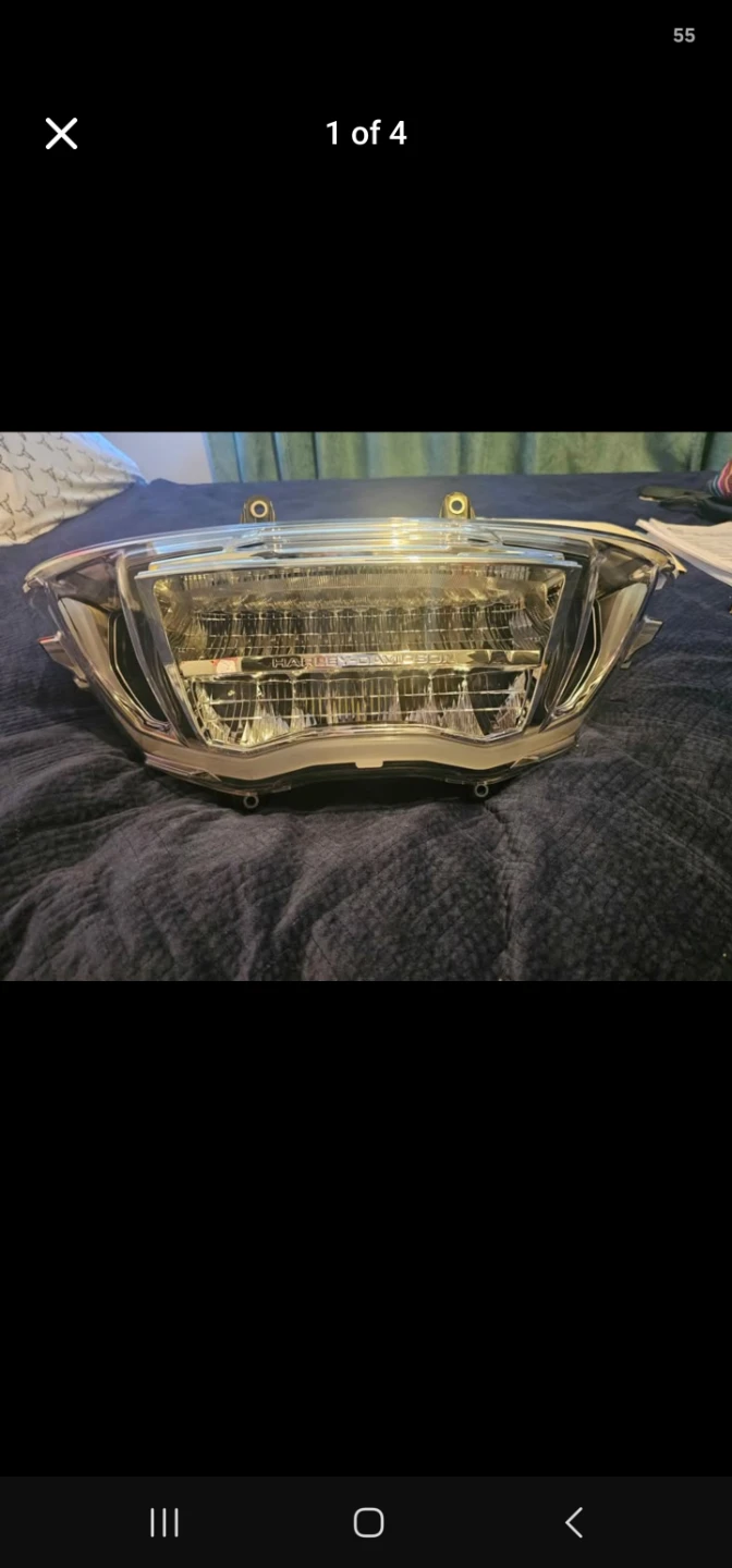 Harley Davidson Road glide 2024 stock headlight - photo 2