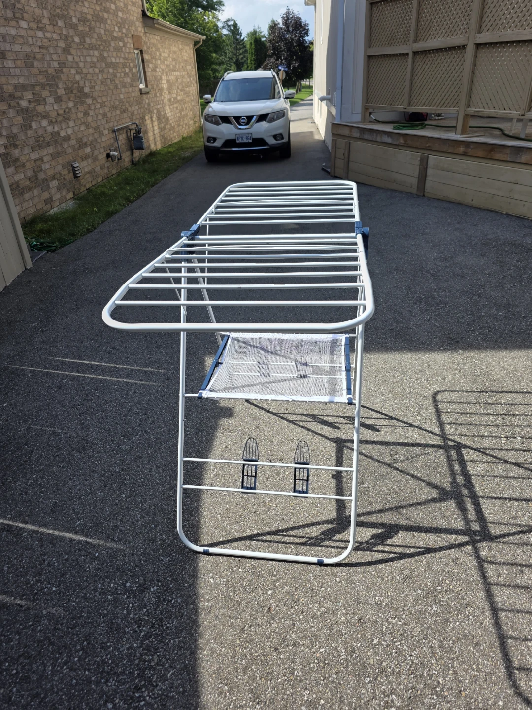 White Folding Drying Rack
